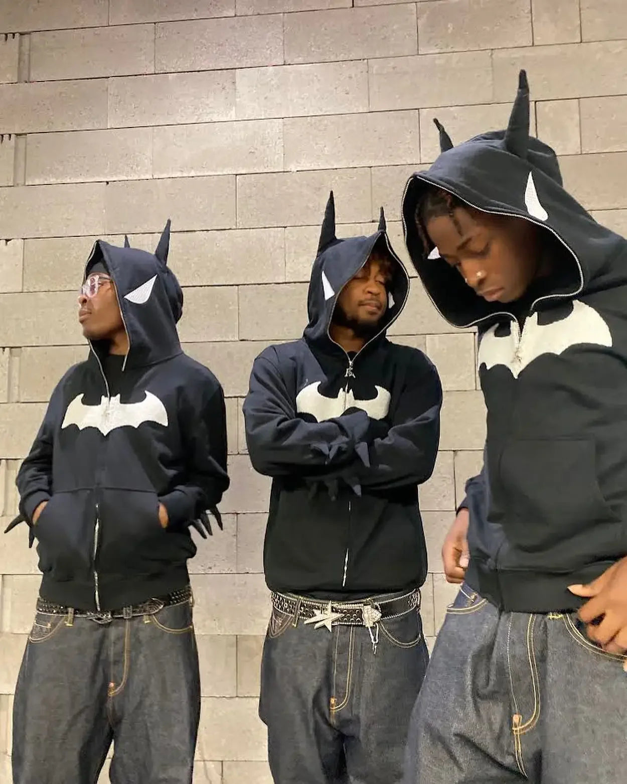 Bape batman hoodie with ears best sale